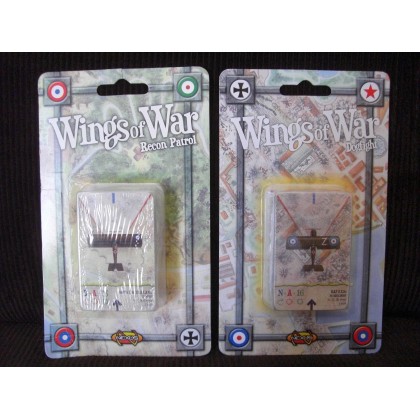 Wings of War - Lot Dogfight & Recon Patrol (extension cartes WW1 en VF) L042