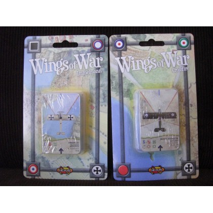 Wings of War - Lot Crossfire & Immelmann (extension cartes WW1 en VF) L043