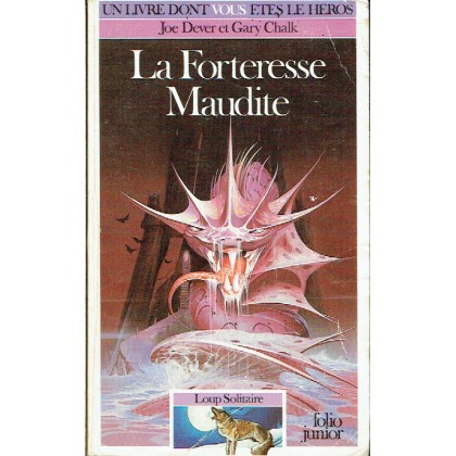Loup Solitaire N° 7 - La Forteresse Maudite (Un livre dont vous êtes le Héros) 001