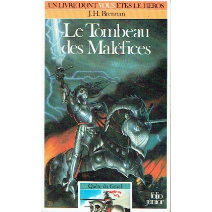 368 - Le Tombeau des Maléfices (Un livre dont vous êtes le Héros - Gallimard) 001