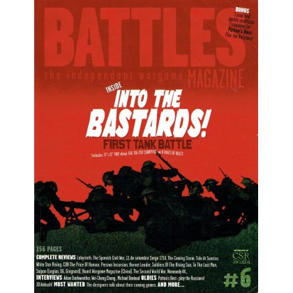 Battles Magazine N° 6 (magazine de wargames en anglais) 001
