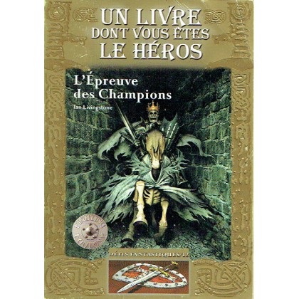 L'Epreuve des Champions (Un livre dont vous êtes le Héros - Gallimard Jeunesse) 001
