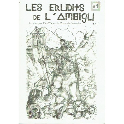 Les Erudits de l'Ambigu N° 1 (Le Zine pour HeroWars et le Monde de Glorantha) 001