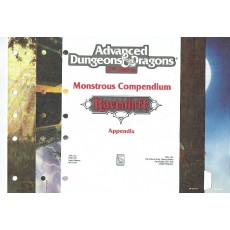 Ravenloft - Monstrous Compendium  Appendix (jdr AD&D 2 en VO)