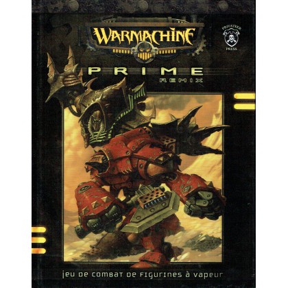 Warmachine Prime Remix - Jeu de combat de figurines à vapeur (livre de règles en VF) 001