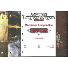 Ravenloft - Monstrous Compendium  Appendix (jdr AD&D 2 en VO)
