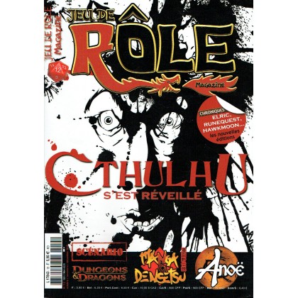 Jeu de Rôle Magazine N° 12 (revue de jeux de rôles) 001
