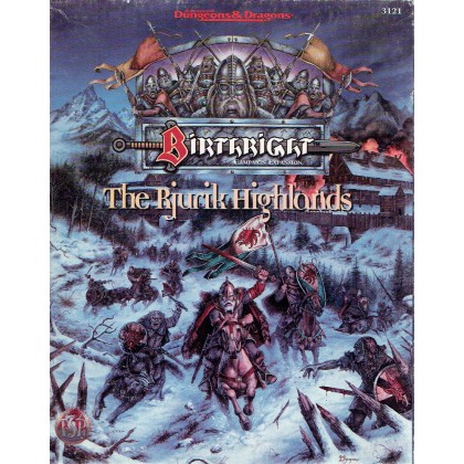 Birthright - The Rjurik Highlands (jdr AD&D 2ème édition révisée) 001