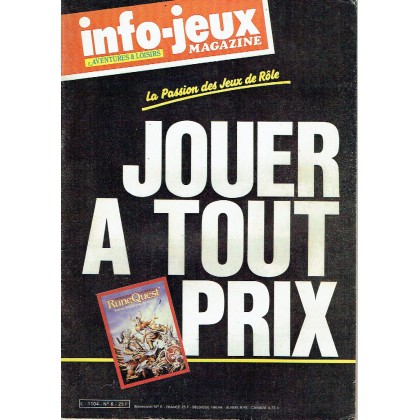 Info-Jeux Magazine N° 6 (La Passion des jeux de rôles) 002