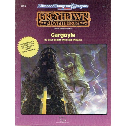 WG9  Gargoyle (AD&D 2ème édition - World of Greyhawk) 002